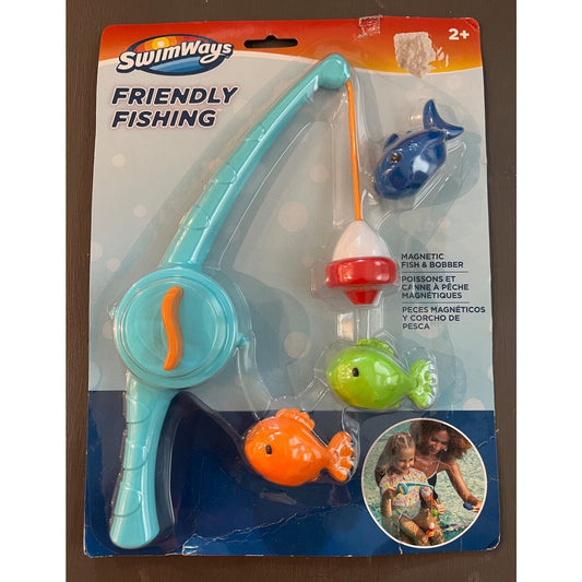 Swimways Friendly Fishing Magnetic Fish & Bobber Ages 2+