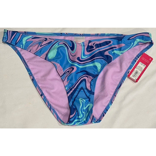 Junior's High-Leg V Front Bikini Bottom from Xhilaration - L (8-10)