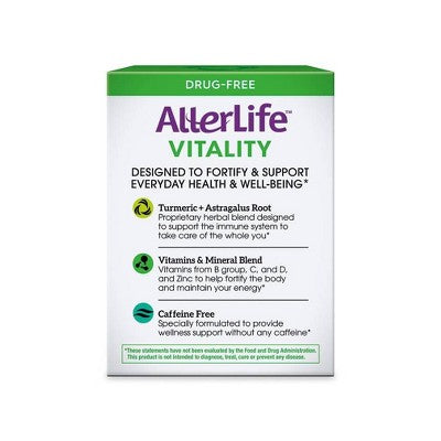 Allerlife Vitality Capsules Daily Allergy Supplements for Everyday Health and Well-Being 60-Count