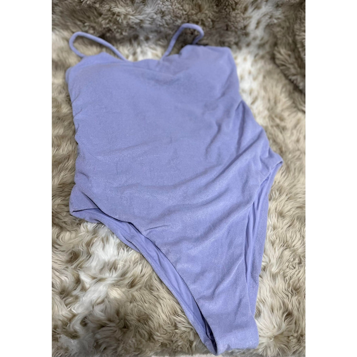 Victorias Secret Swim Size XL Essential Scoop One-Piece Swimsuit Terry Cloth NWT