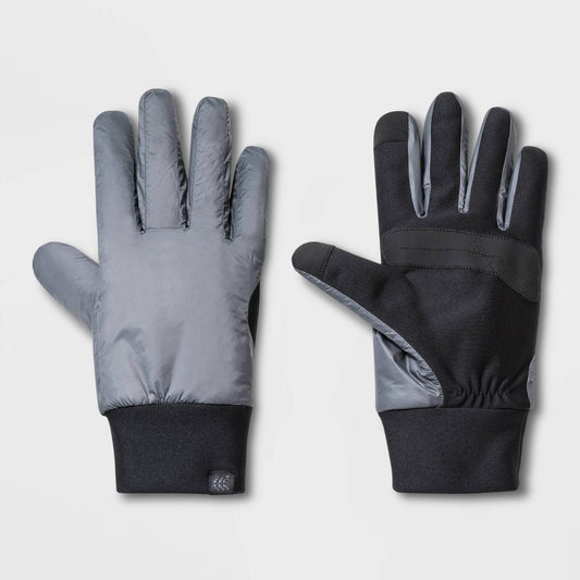 Men's Gloves Poly Shell Fitness All in Motion Gray S/M