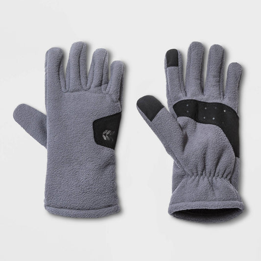 Men's Fleece Fitness Gloves - All in Motion Gray