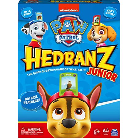 HedBanz Jr. Paw Patrol, Picture Guessing Game for Families