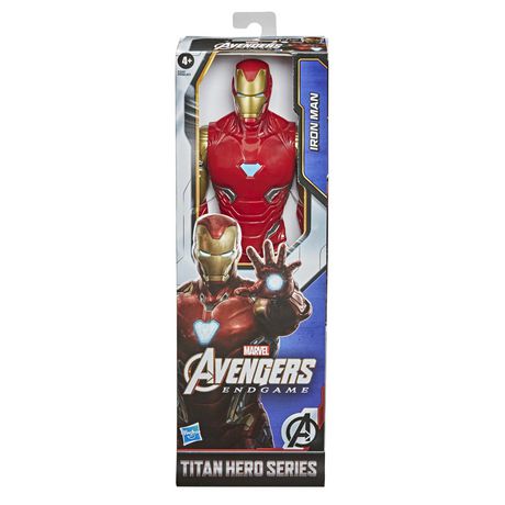 Marvel Avengers Titan Hero Series Collectible 12in Iron Man Action Figure