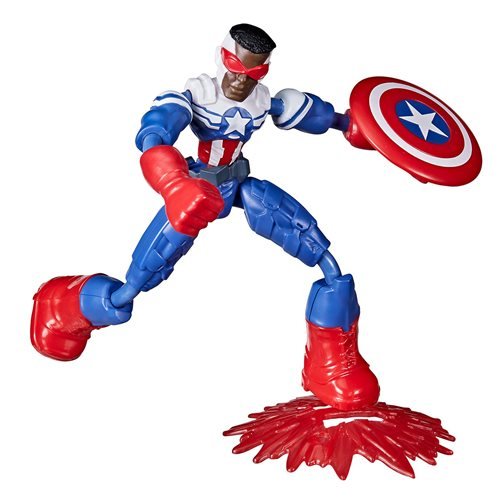 Hasbro Collectibles - Marvel Avengers Bend and Flex - Captain America