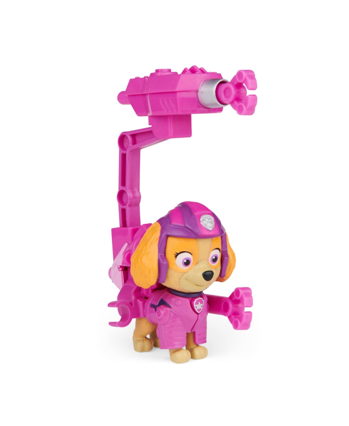 PAW Patrol Skye Action Figure with Clip-on Backpack and Projectiles