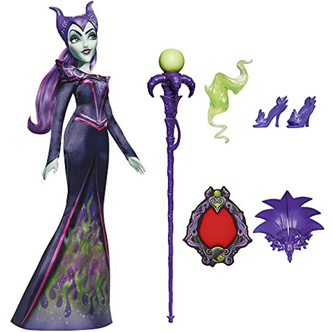 Disney Villains Maleficent Fashion Doll Includes Accessories and Removable Clothes