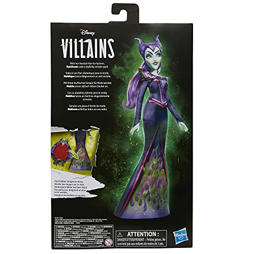 Disney Villains Maleficent Fashion Doll Includes Accessories and Removable Clothes