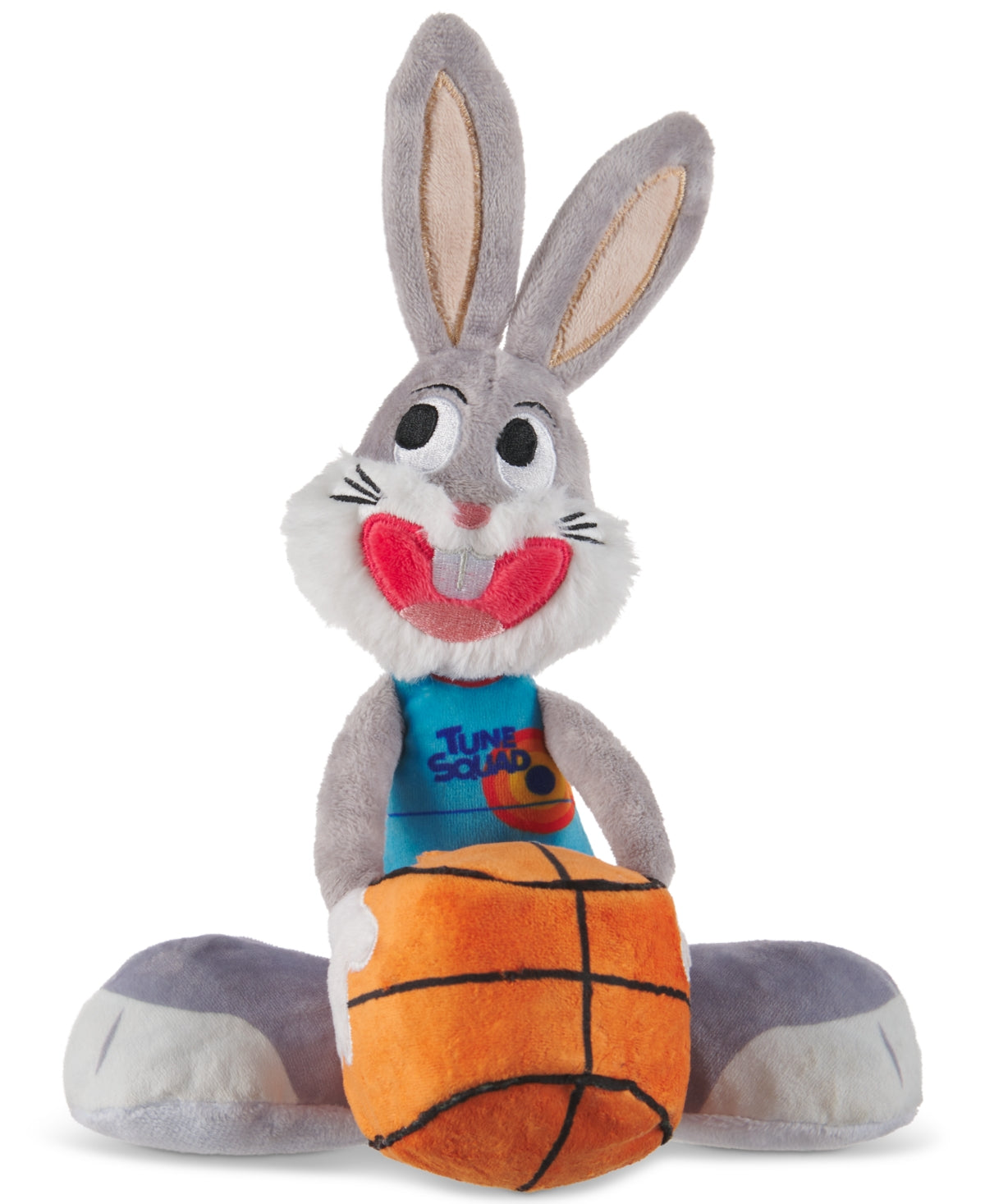 BarkBox Space Jam Bugs Bunny Plush Pet Toy - Grey