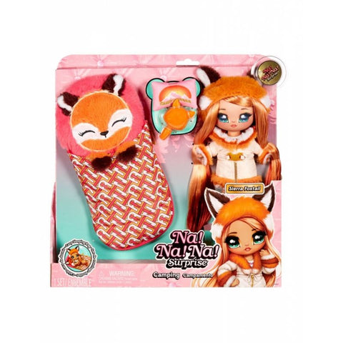 Na! Na! Na! Surprise Camping Doll- Sierra Foxtail Fox - Multicolor