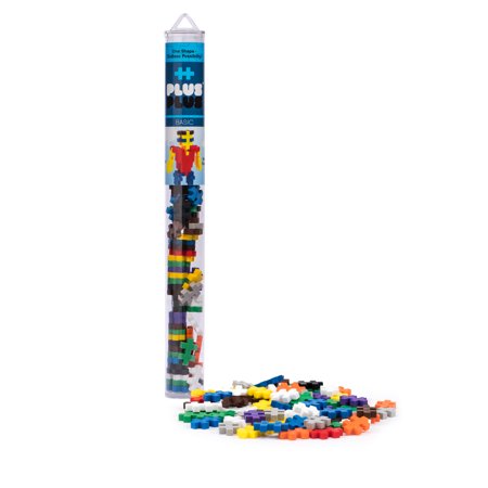 Plus-Plus Basic Mix Building Toy Plastic Multicolored 70 Pc