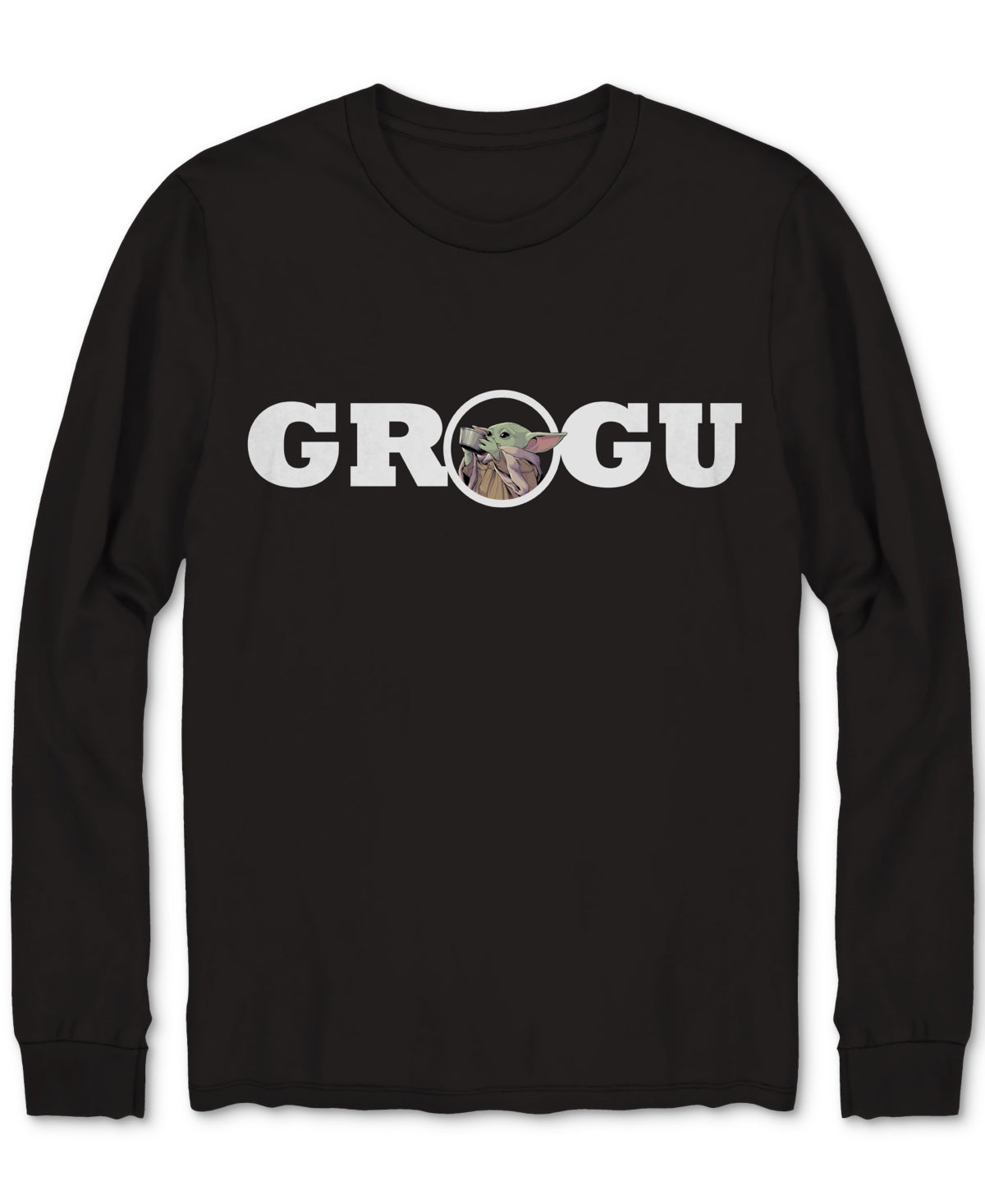 Hybrid Apparel Adult Unisex Grogu Long-Sleeve T-Shirt, Created for Macy's - Small