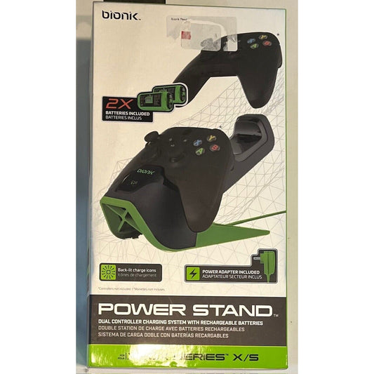 Bionik BNK-9070 Xbox Series X/S Power Stand - Dual Battery And Charging System