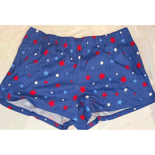 Women's Americana Stars Matching Pajama Set - S