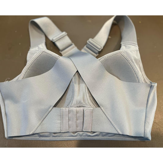 DSG Women's Do It All High Support Sports Bra Wide Straps Gray XS