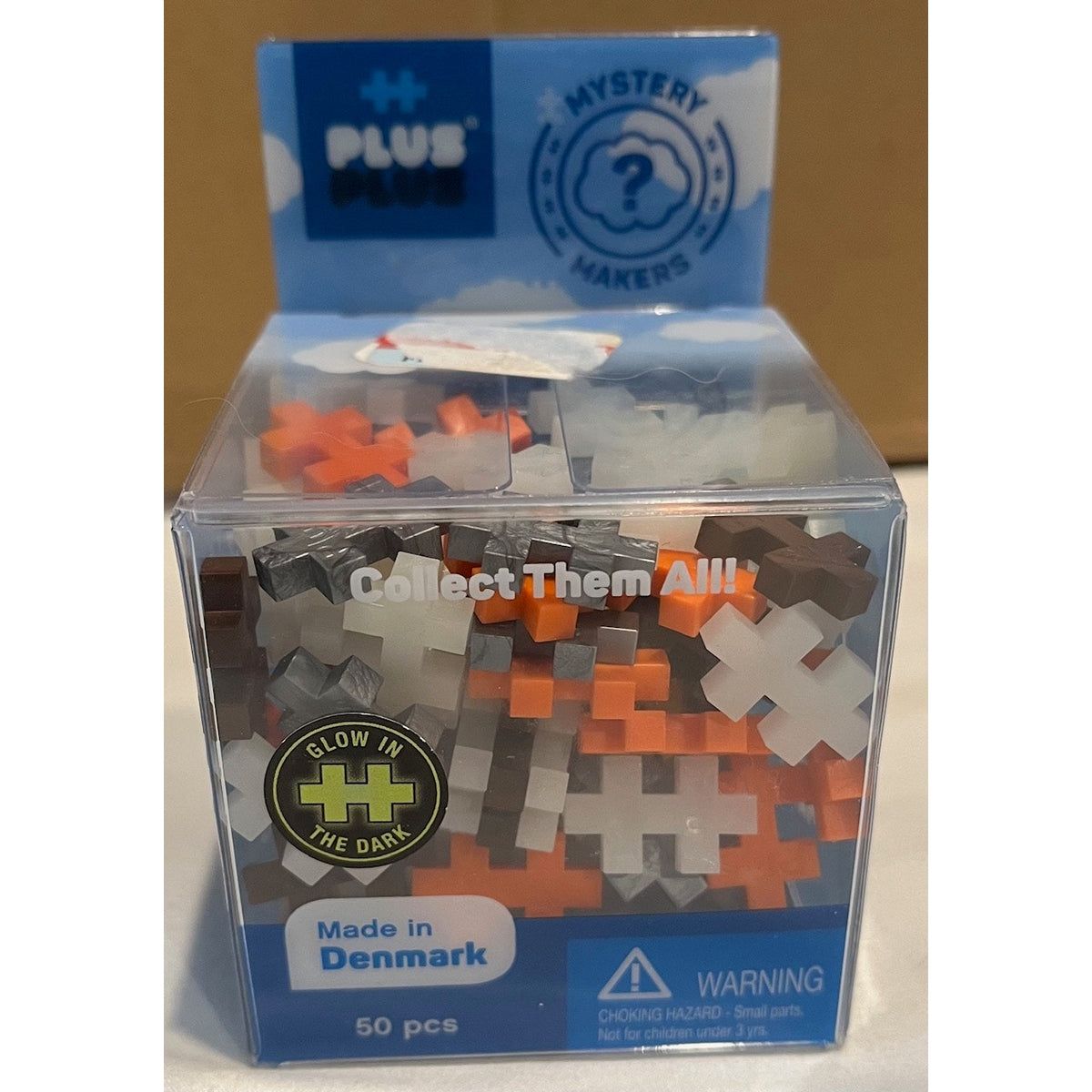 Plus Plus Mystery Maker Building - Series 1 Glow in the Dark Box