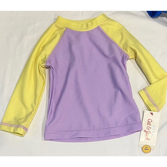 Baby Rash Guard Swim Shirt - Cat & Jack - Size 6-9M