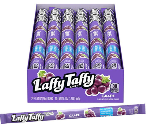 Laffy Taffy Rope - Grape .081oz each