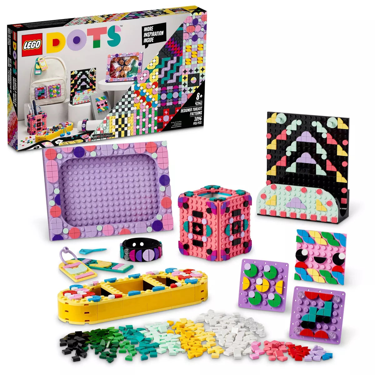 LEGO DOTS Designer Toolkit-Patterns 10 in 1 Crafts Set 41961