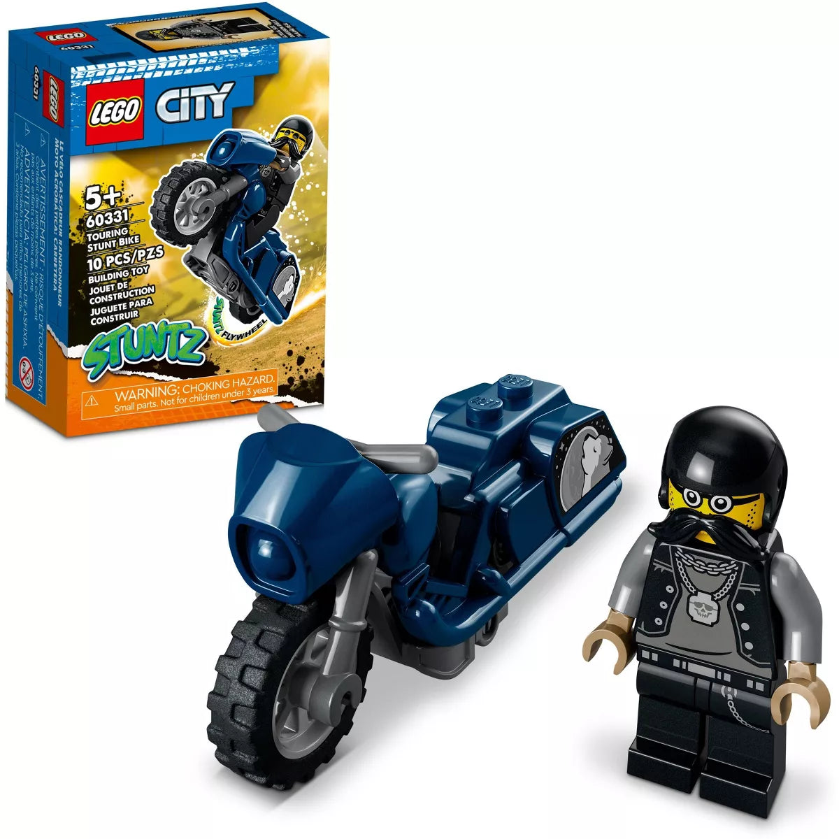 LEGO City Touring Stunt Bike 60331 Building Set