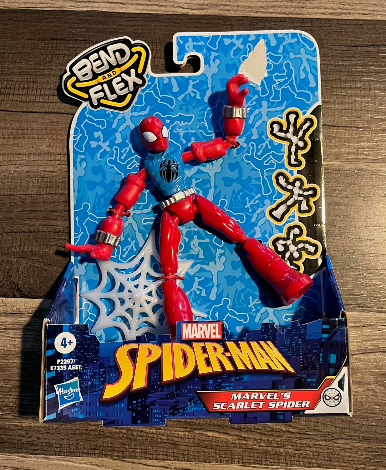 Hasbro Marvel Spider-Man Bend and Flex Scarlet Spider