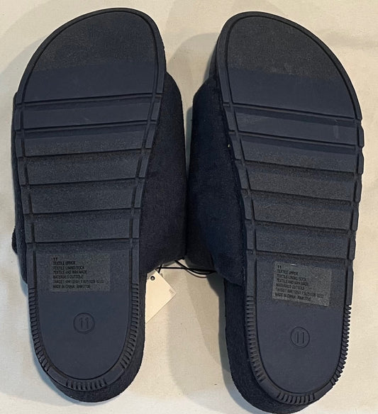 NEW Women's Remi Platform Slide Sandals - A New Day - Navy Blue - Sz 11