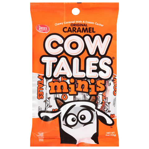 Goetze's Original Caramel COW TALES Minis 4 oz Bag