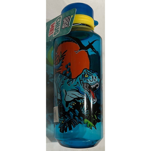 Cool Gear Kids Single Wall Tumbler CHUG ME! Blue Dinosaur 16 OZ BRAND NEW W/TAGS