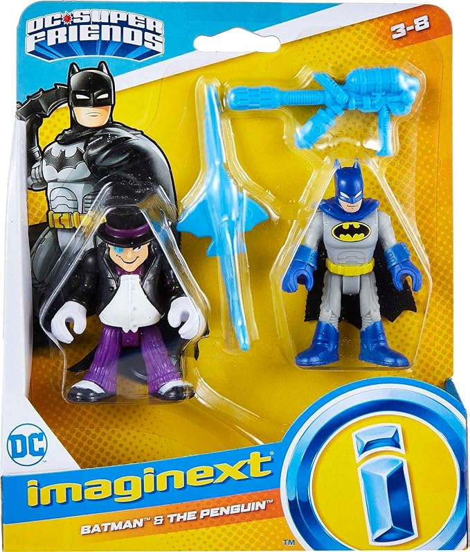 Fisher-Price Imaginext DC Super Friends Batman & The Penguin Figure Set