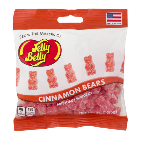 Jelly Belly Confections Hot Cinnamon Bears - 3oz Bag