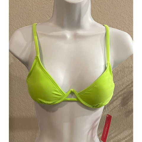 Juniors Green Underwire Bikini Top - Xhilaration - XS (00)