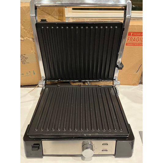 Cook's Essentials Stainless Steel Contact Grill & Panini Maker