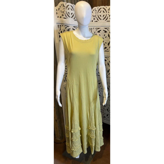 Free People Beach Arya Maxi Dress - Olive - Small