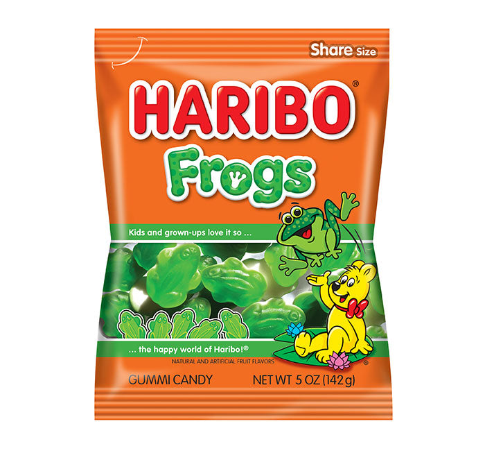 Haribo Gummy Frogs - 5oz Bag