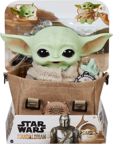 Star Wars the Mandalorian the Child Premium Bundle Talking Plush Toy