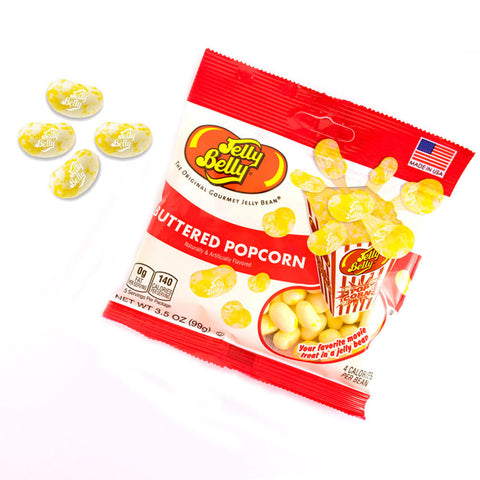 Jelly Belly Buttered Popcorn Jelly Beans - 3.5oz Bag
