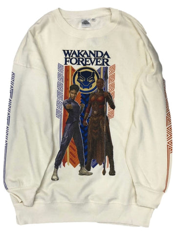 Womens' Oversized Wakanda Forever Black Panther Sweatshirt Size XS